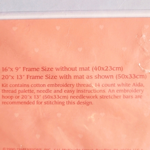 Vintage 1990 From the Heart "Favorite Country Things" Counted Cross Stitch 53546 - Picture 7 of 7